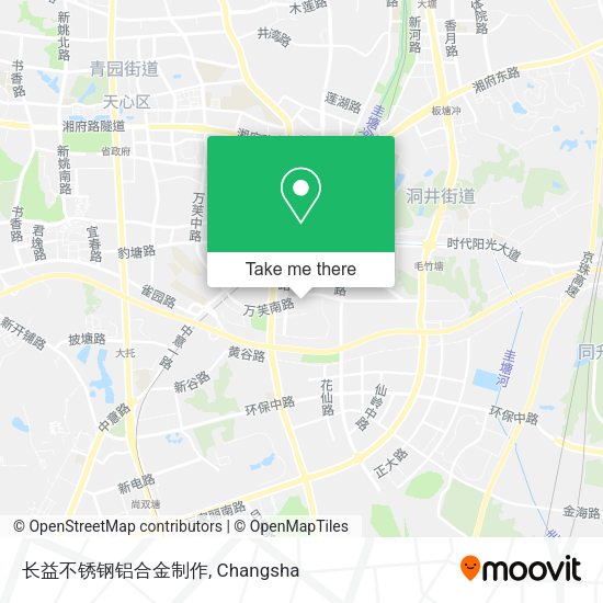 长益不锈钢铝合金制作 map