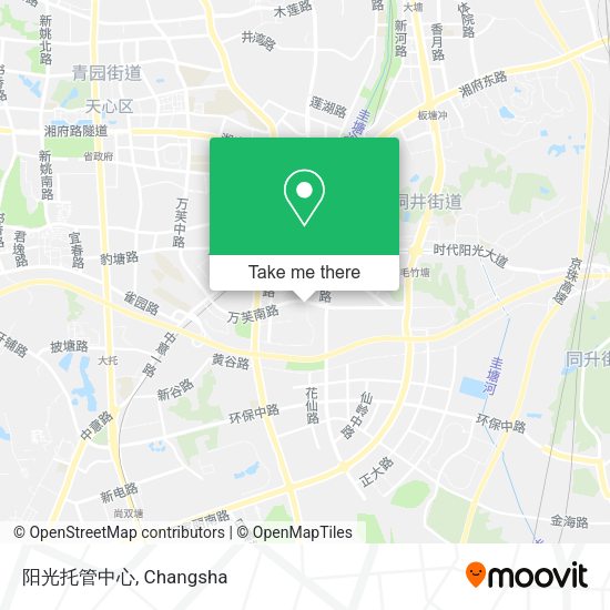 阳光托管中心 map