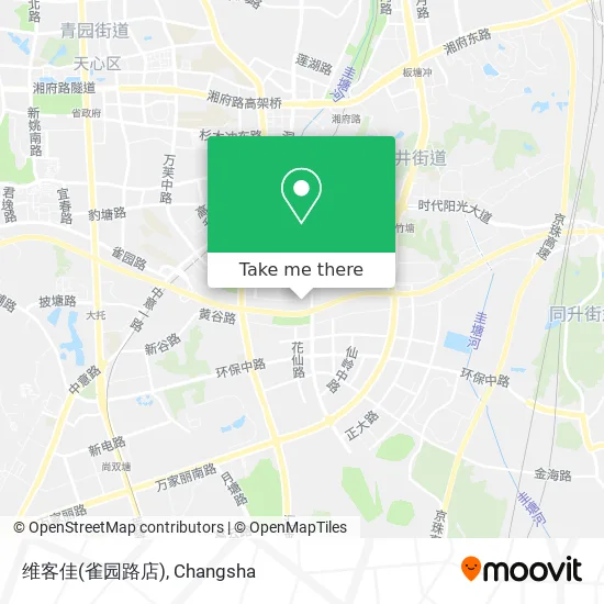 维客佳(雀园路店) map