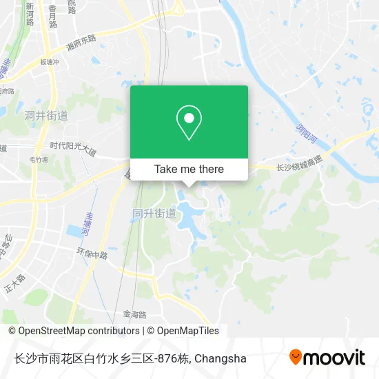长沙市雨花区白竹水乡三区-876栋 map