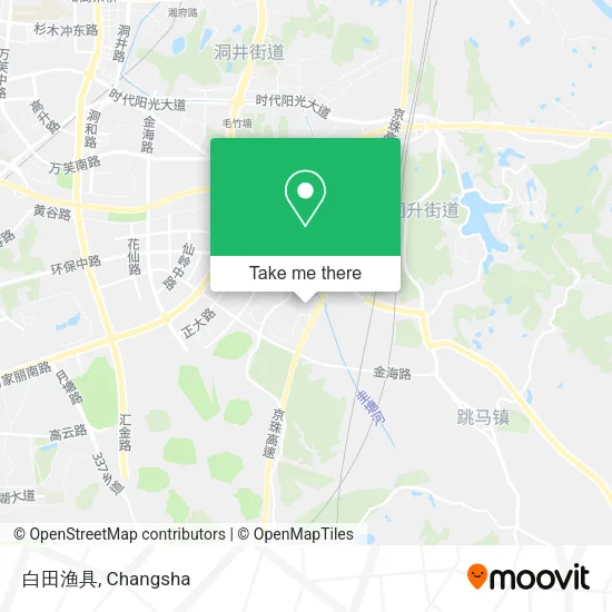 白田渔具 map