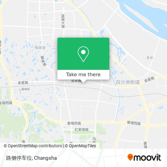 路侧停车位 map
