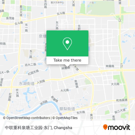 中联重科泉塘工业园-东门 map