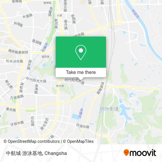 中航城·游泳基地 map