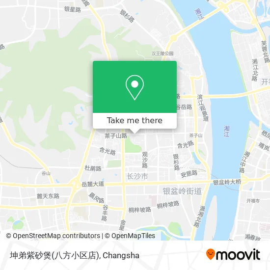 坤弟紫砂煲(八方小区店) map