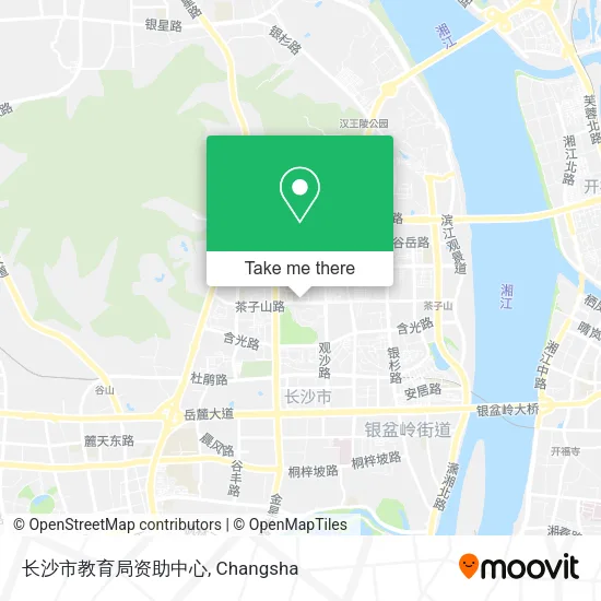 长沙市教育局资助中心 map