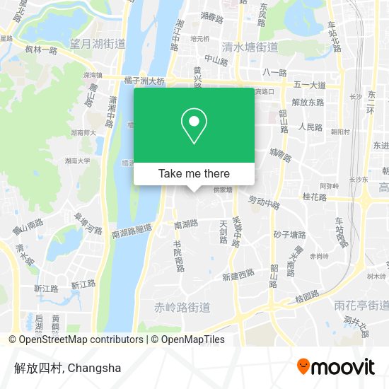 解放四村 map