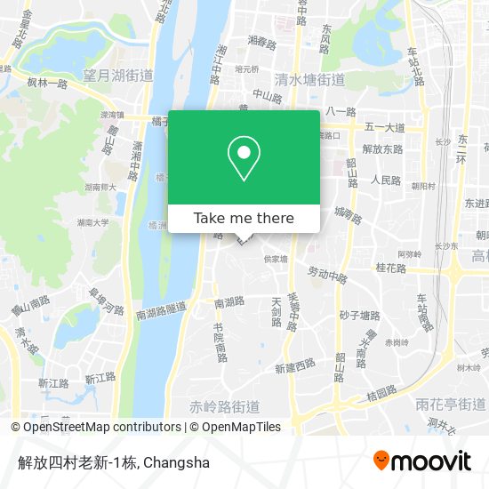 解放四村老新-1栋 map