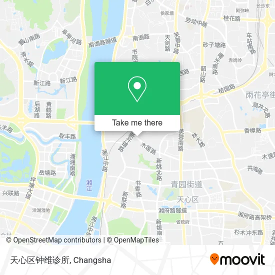 天心区钟维诊所 map