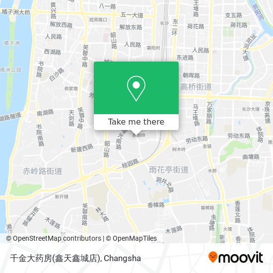 千金大药房(鑫天鑫城店) map