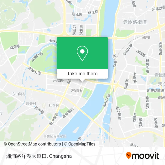 湘浦路洋湖大道口 map