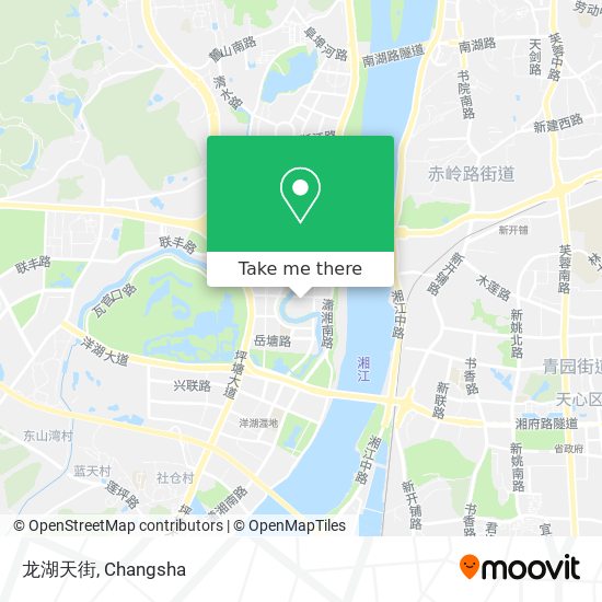 龙湖天街 map