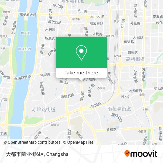 大都市商业街6区 map