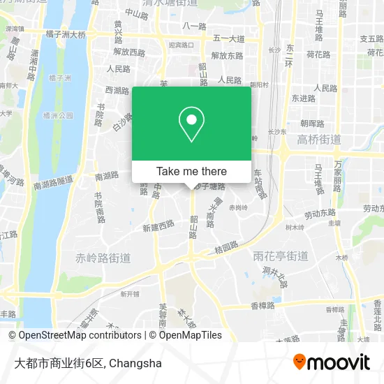 大都市商业街6区 map
