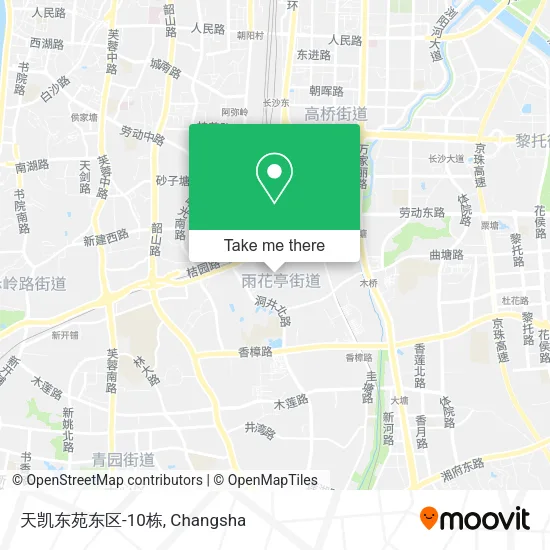 天凯东苑东区-10栋 map