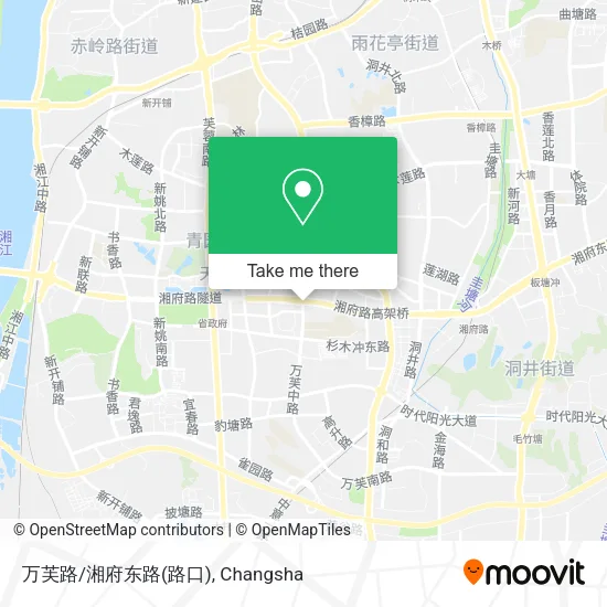 万芙路/湘府东路(路口) map