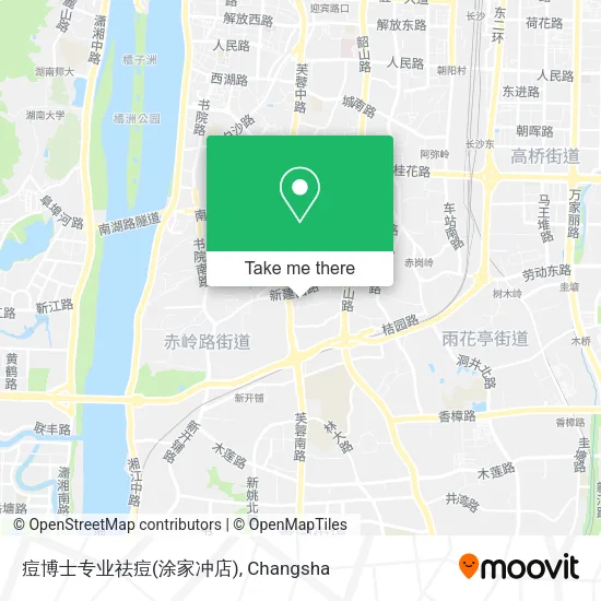 痘博士专业祛痘(涂家冲店) map