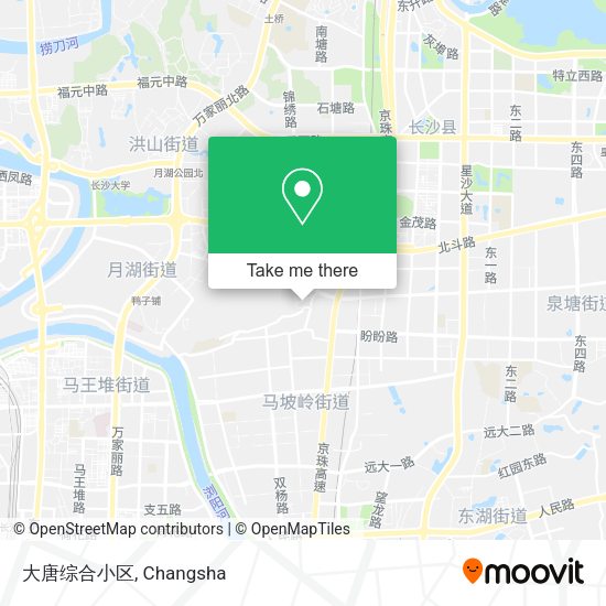 大唐综合小区 map
