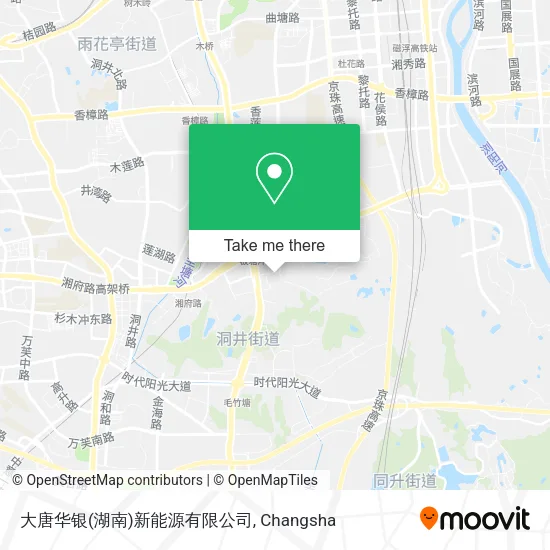 大唐华银(湖南)新能源有限公司 map