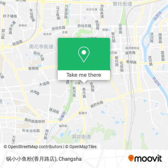 锅小小鱼粉(香月路店) map