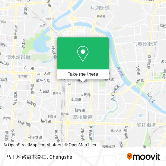 马王堆路荷花路口 map