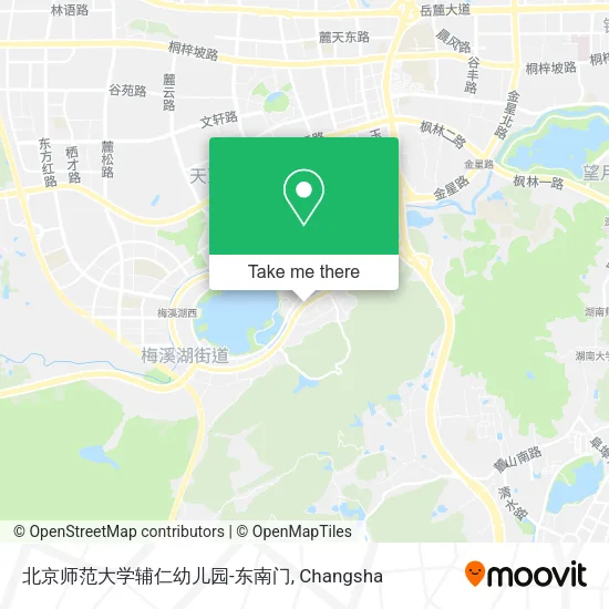 北京师范大学辅仁幼儿园-东南门 map