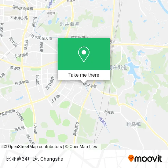 比亚迪34厂房 map