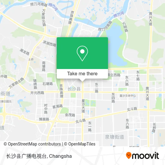 长沙县广播电视台 map