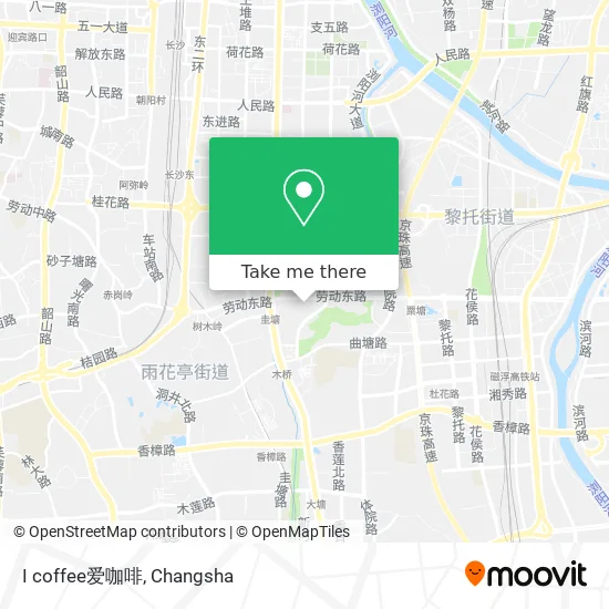 I coffee爱咖啡 map