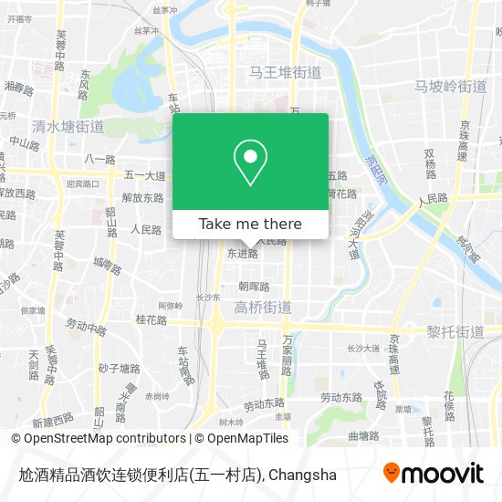尬酒精品酒饮连锁便利店(五一村店) map