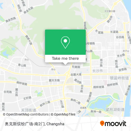 奥克斯缤纷广场-南2门 map