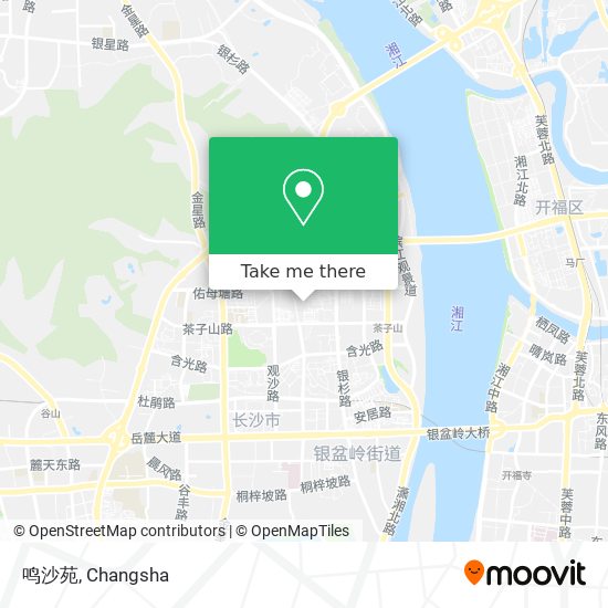 鸣沙苑 map