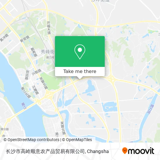 长沙市高岭顺意农产品贸易有限公司 map