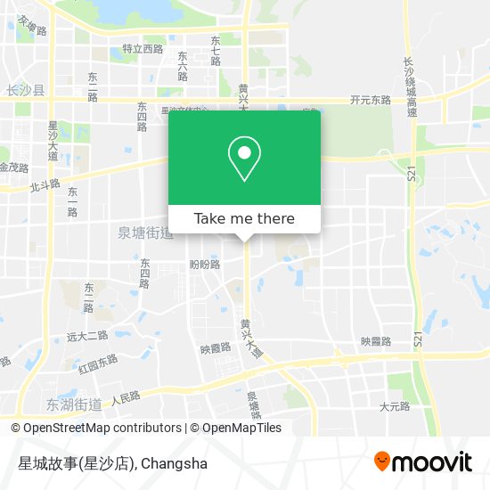 星城故事(星沙店) map