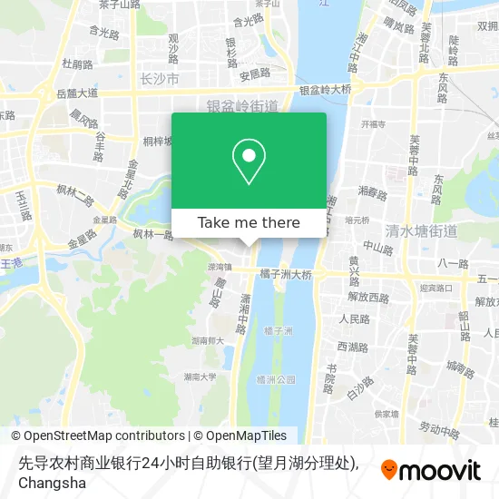 先导农村商业银行24小时自助银行(望月湖分理处) map