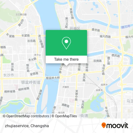 zhujiaservice map