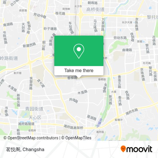 茗悦阁 map