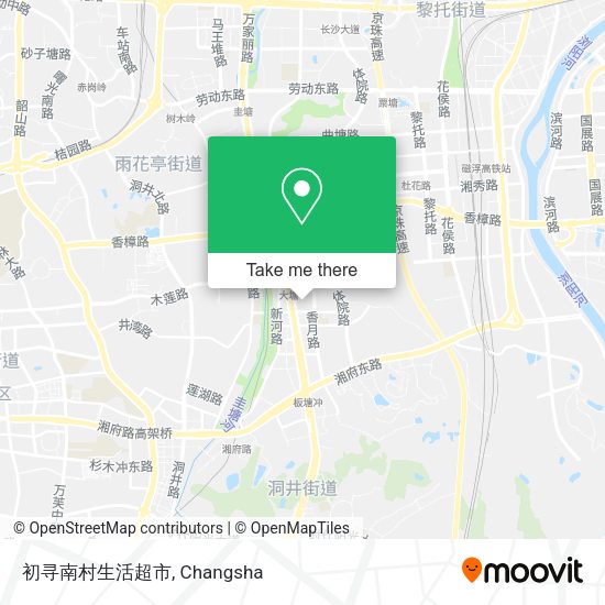 初寻南村生活超市 map