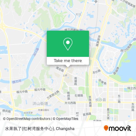 水果孰了(红树湾服务中心) map