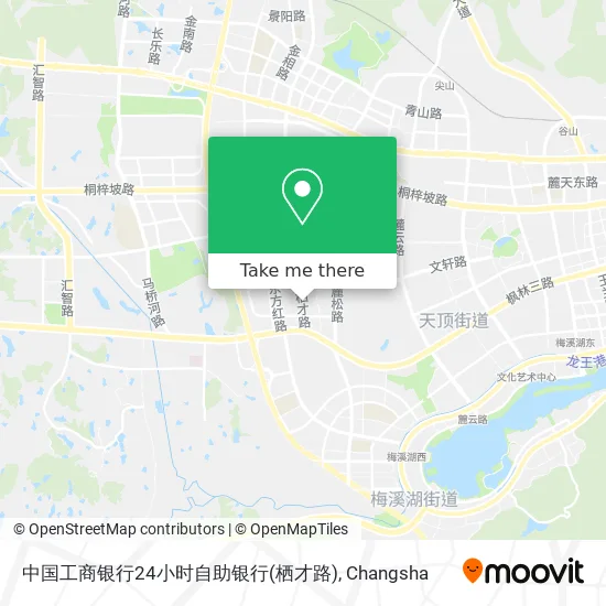中国工商银行24小时自助银行(栖才路) map
