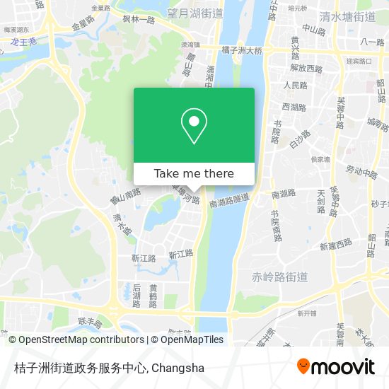 桔子洲街道政务服务中心 map