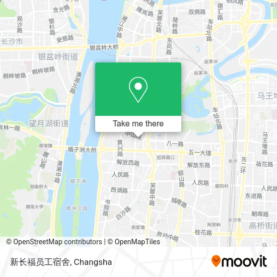 新长福员工宿舍 map