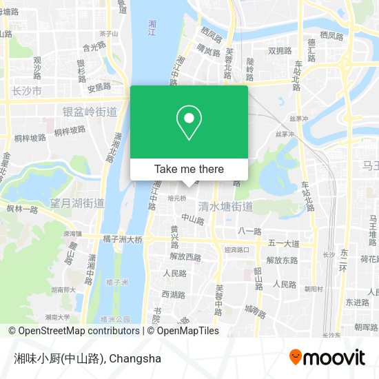 湘味小厨(中山路) map
