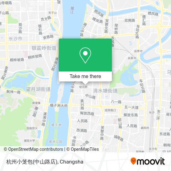 杭州小笼包(中山路店) map