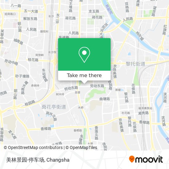 美林景园-停车场 map