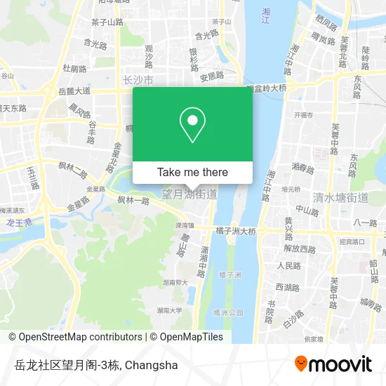 岳龙社区望月阁-3栋 map