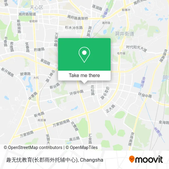 趣无忧教育(长郡雨外托辅中心) map
