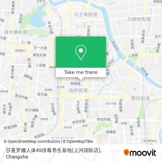 莎曼罗娜人体4S排毒养生基地(上河国际店) map