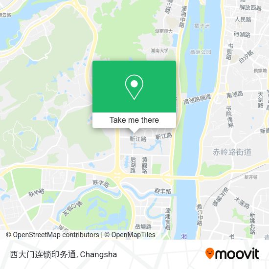 西大门连锁印务通 map