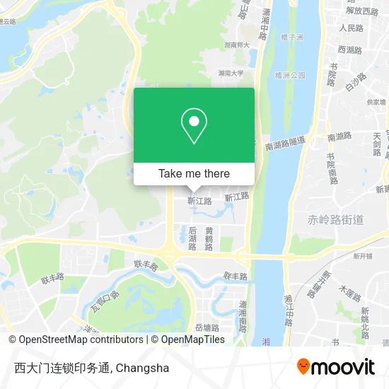 西大门连锁印务通 map